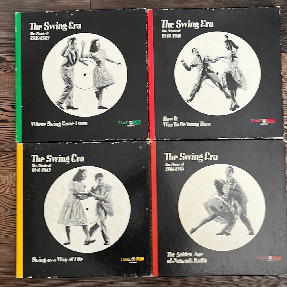The Swing Era Vinyl LP & Book Sets